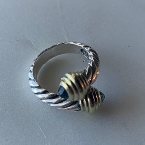 David Yurman Cable Bypass Ring - Size 5.5
